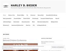 Tablet Screenshot of harley.de